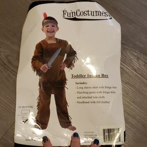 Toddler indian boy costume